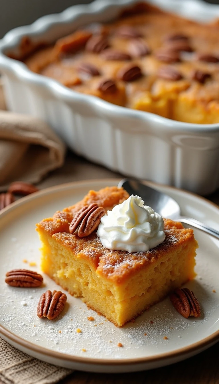 Easy Pumpkin Dump Cake Recipe for Fall Baking