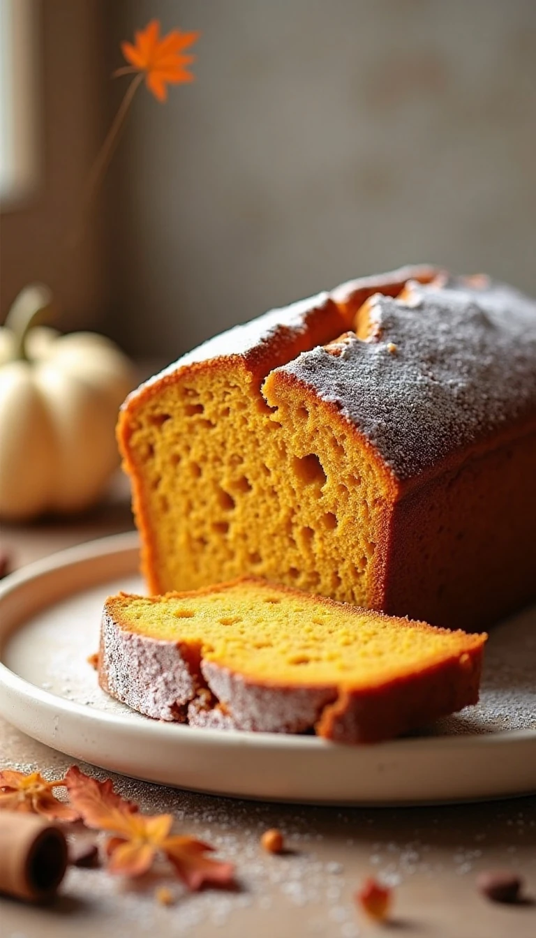 Moist Pumpkin Loaf Cake Recipe (Easy Fall Dessert)