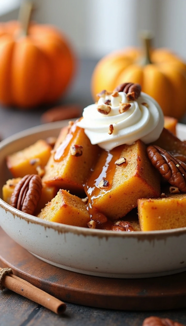 Pumpkin Maple Crockpot French Toast Recipe