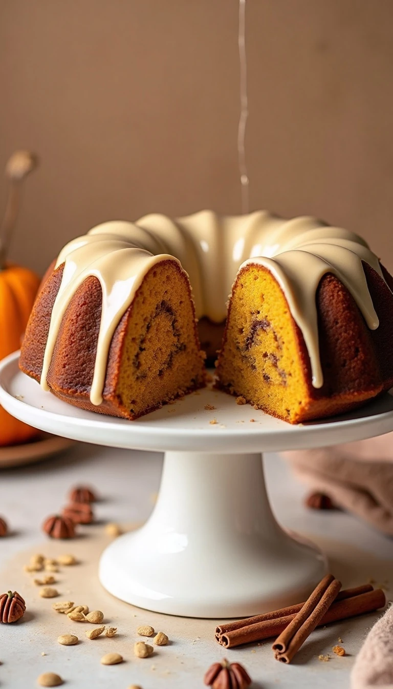 Pumpkin Streusel Bundt Cake Everyone Will Love