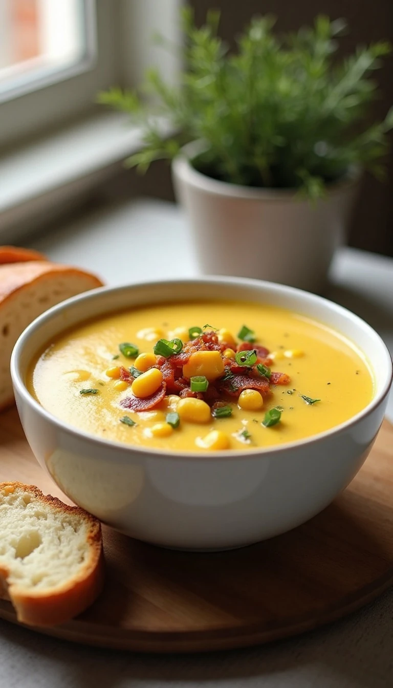 Quick and Cozy Corn Chowder Recipe for Comforting Weeknight Dinners