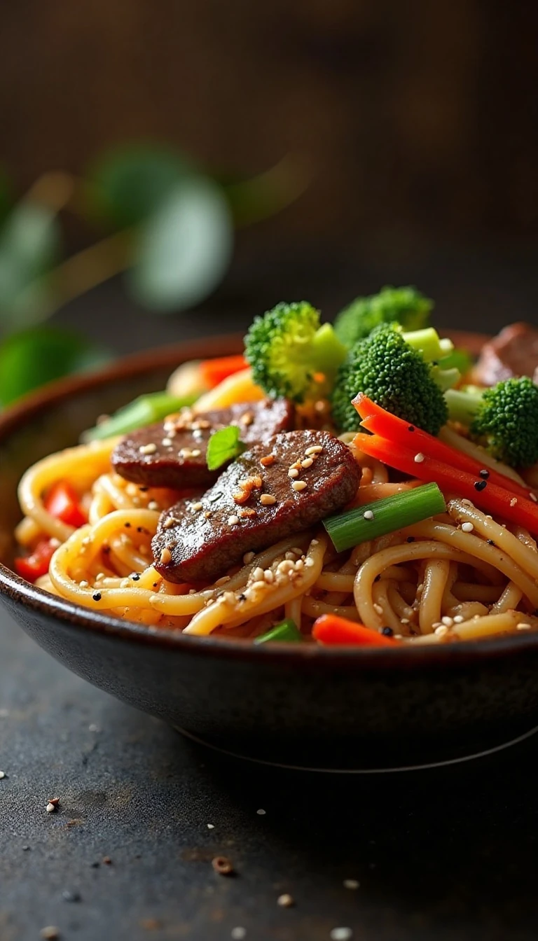 Quick and Easy Beef Noodle Stir-Fry Recipe
