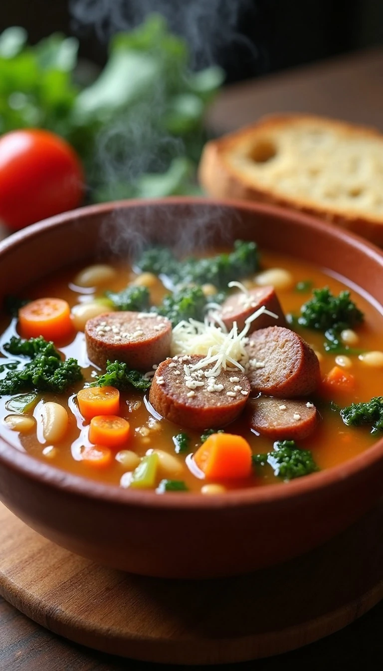 Italian Sausage and White Bean Soup Made Easy