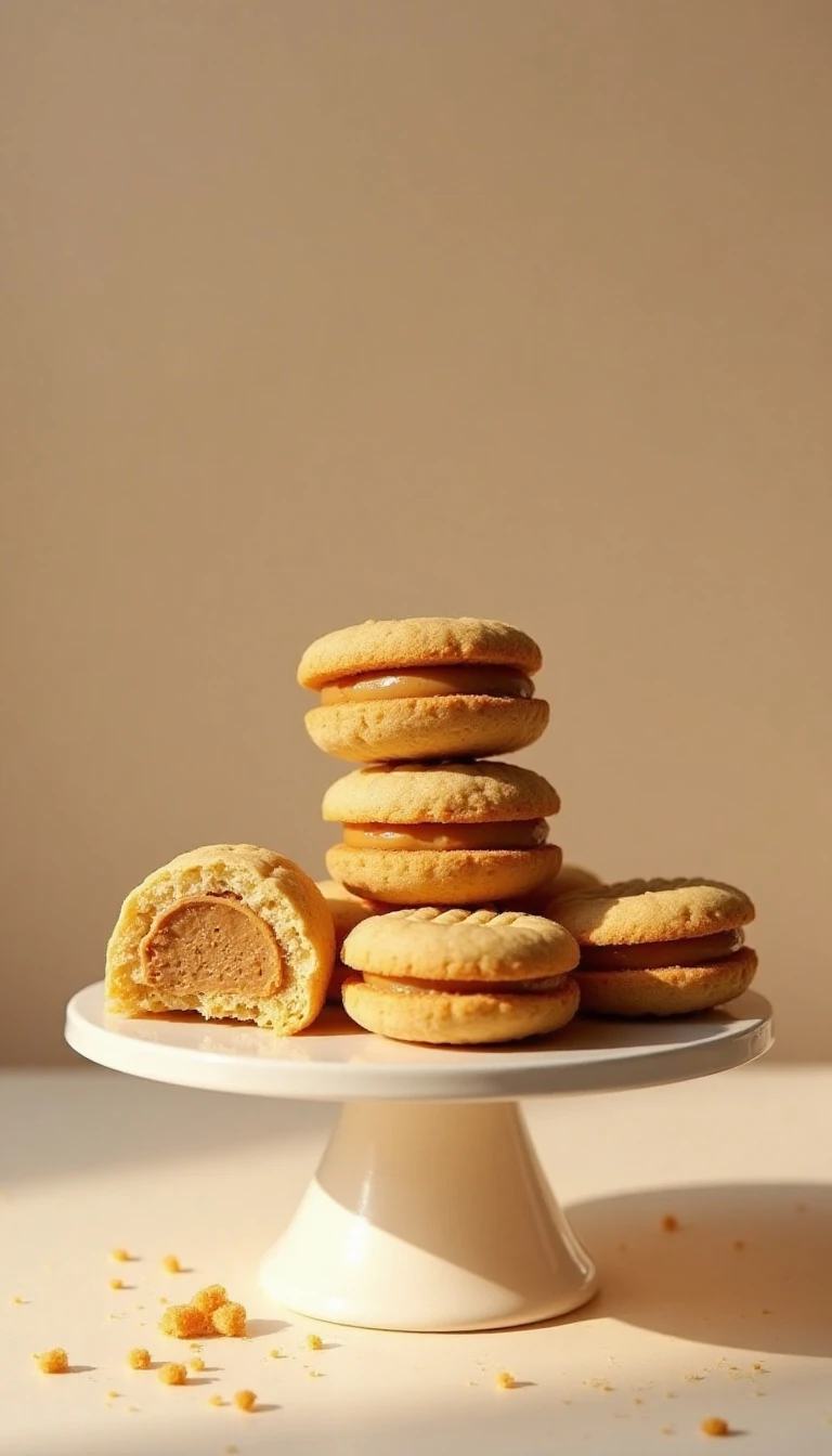 Quick Peanut Butter Sandwich Cookies Recipe
