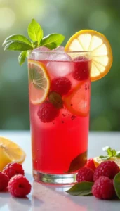 Refreshing Raspberry Basil Lemonade Recipe
