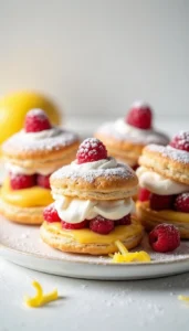 Easy Raspberry Lemon Napoleons Recipe