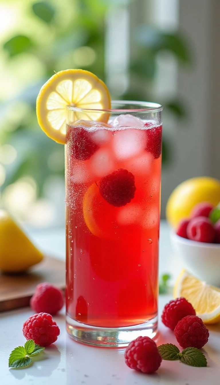 Refreshing Raspberry Sweet Tea Recipe