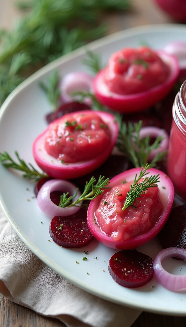 Easy Pickled Red Beet Eggs Recipe: Amish-Style Refrigerator Pickles