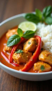 Easy Thai Red Chicken Curry Recipe