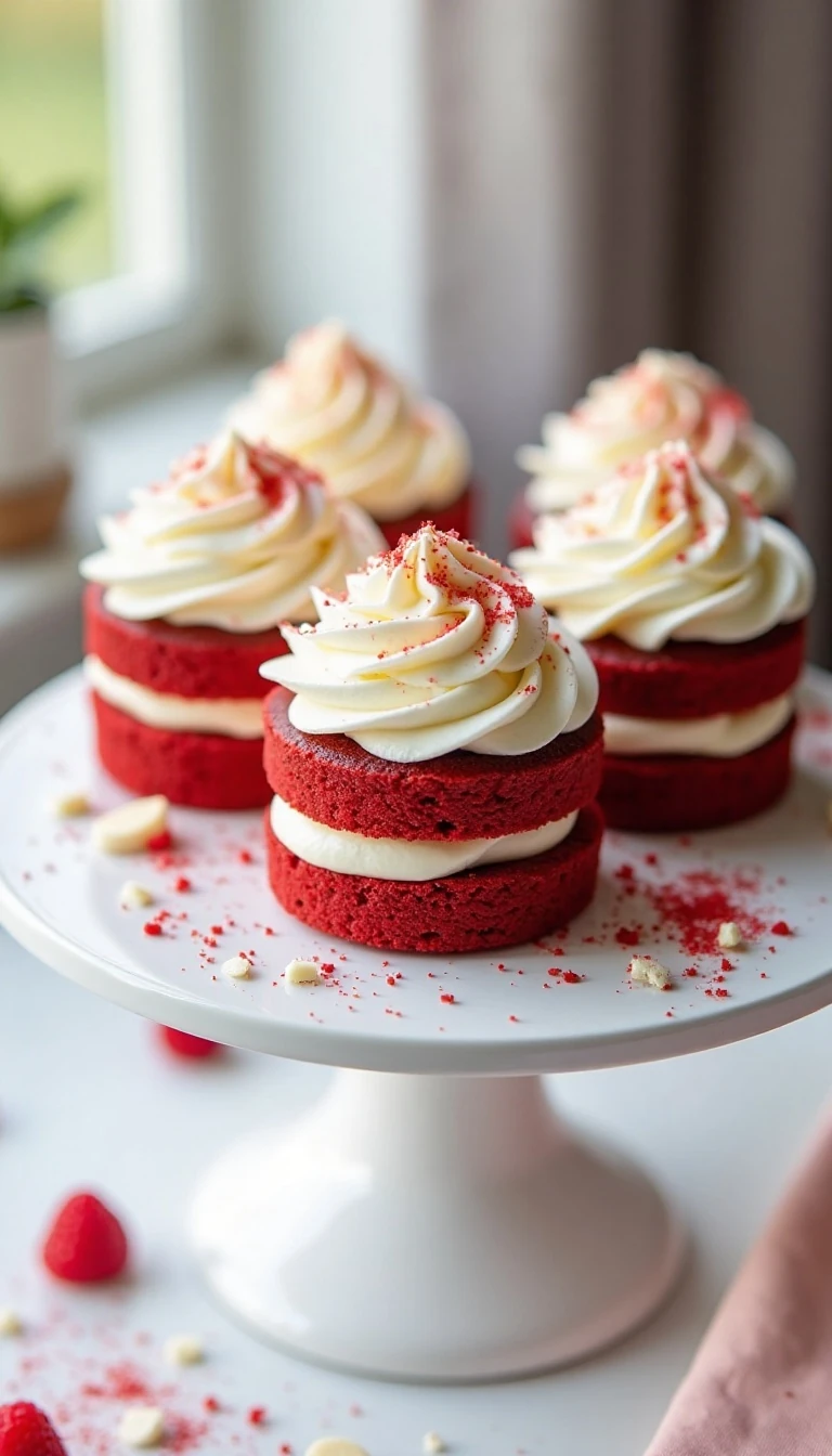 Mini Red Velvet Layer Cakes Recipe for Any Occasion