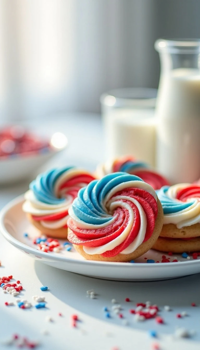 Red, White, and Blue Sugar Cookies Everyone Will Love