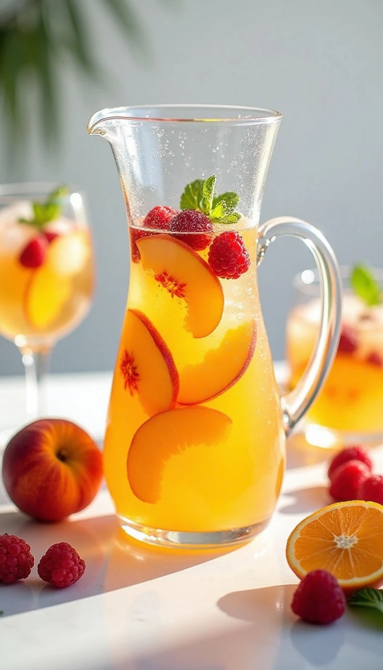Refreshing Peach Sangria for Any Occasion