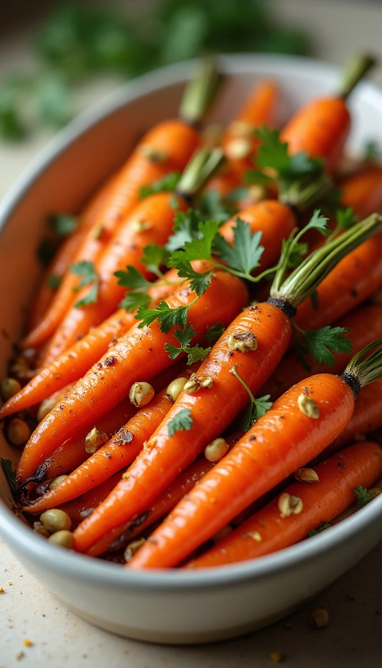 Easy Roasted Carrots with Fresh Gremolata Recipe