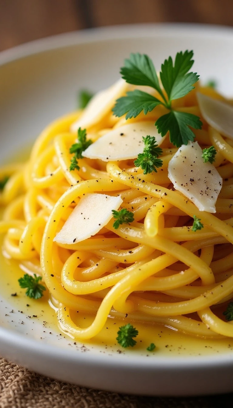Roasted Spaghetti Squash with Parmesan and Parsley