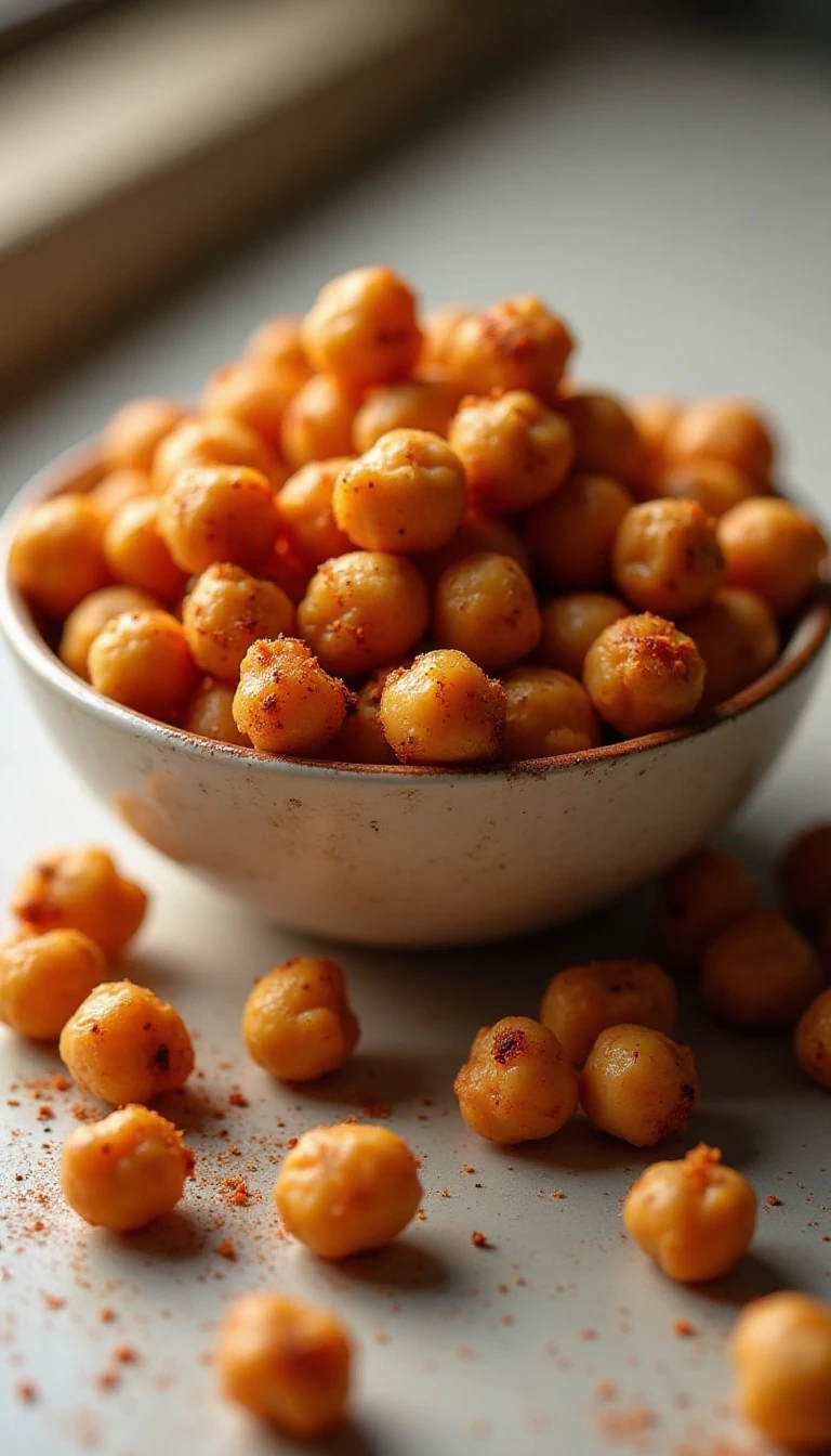 How to Make Perfectly Crispy Roasted Spiced Chickpeas