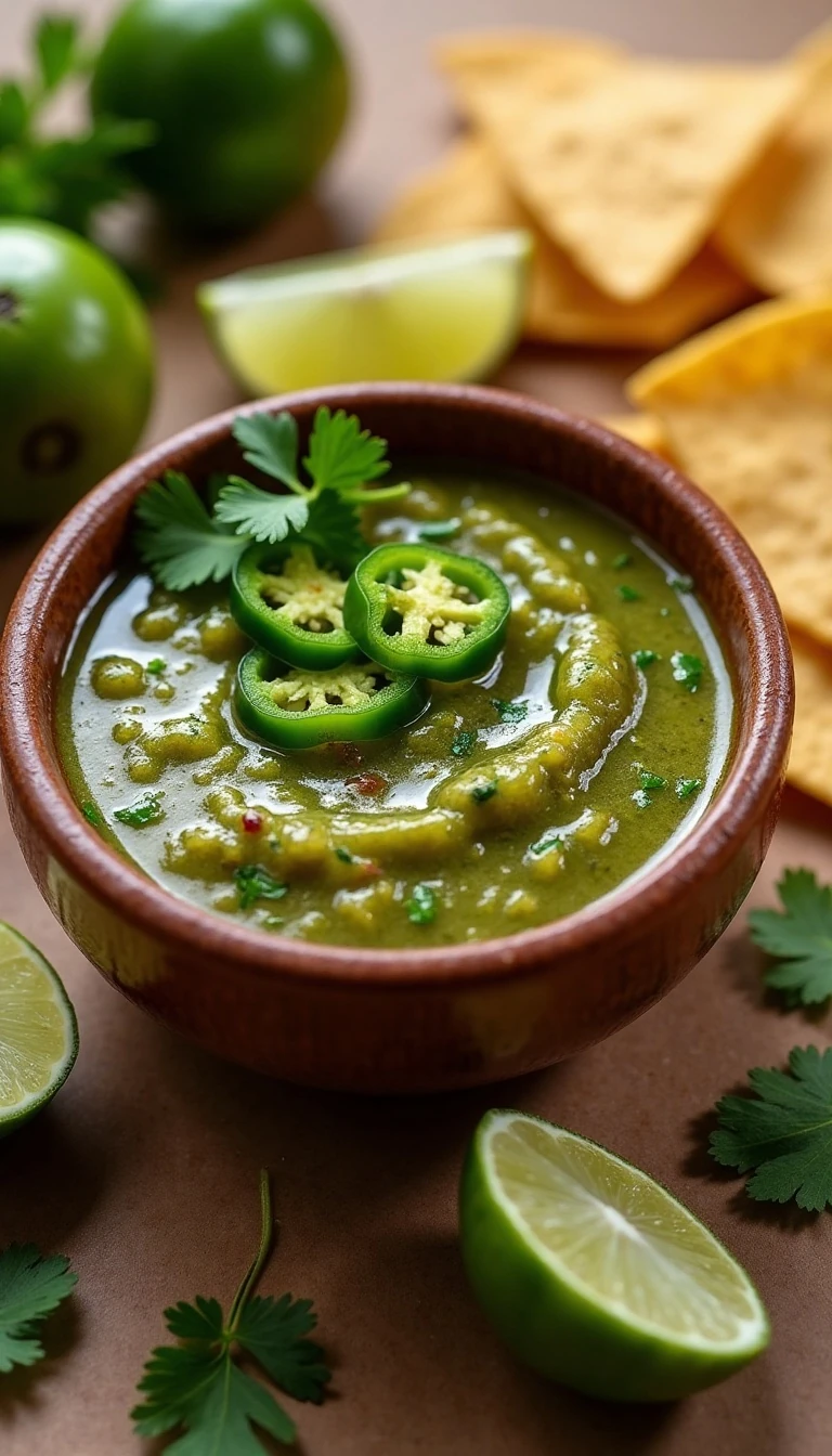 Easy Roasted Tomatillo Salsa Recipe (Authentic & Flavorful)