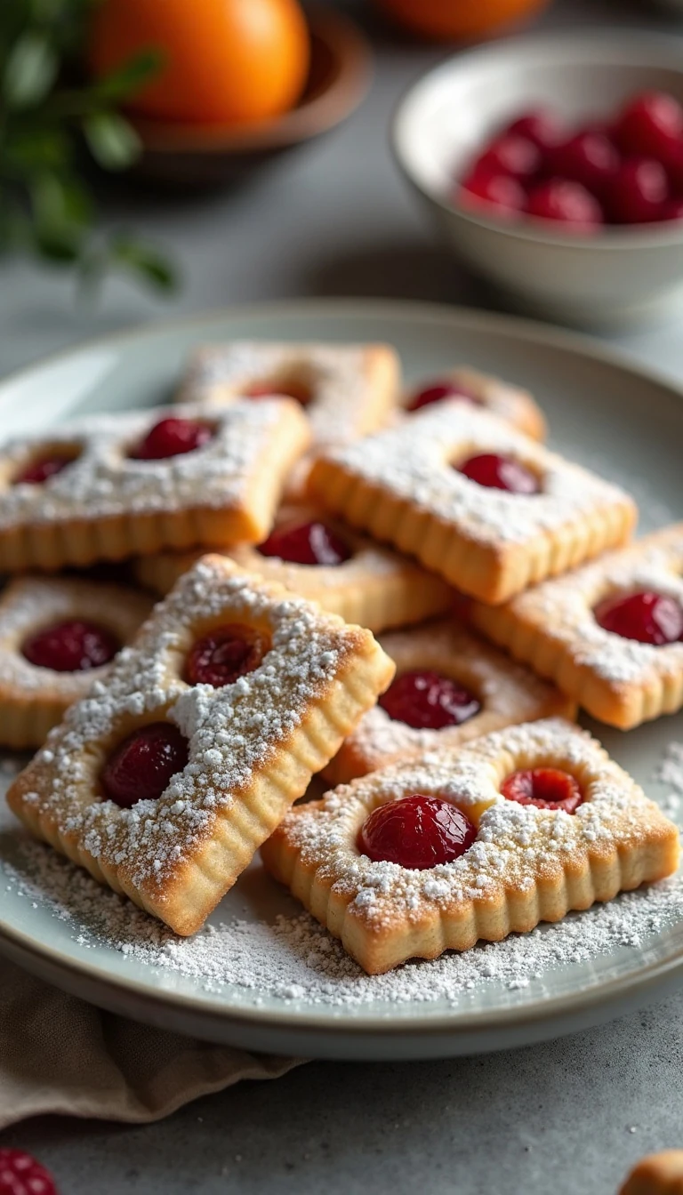 Roczki Cookies: A Traditional Kolacky Recipe with Cream Cheese and Fruit Filling