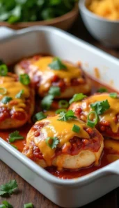 Easy 4-Ingredient Salsa Chicken Recipe