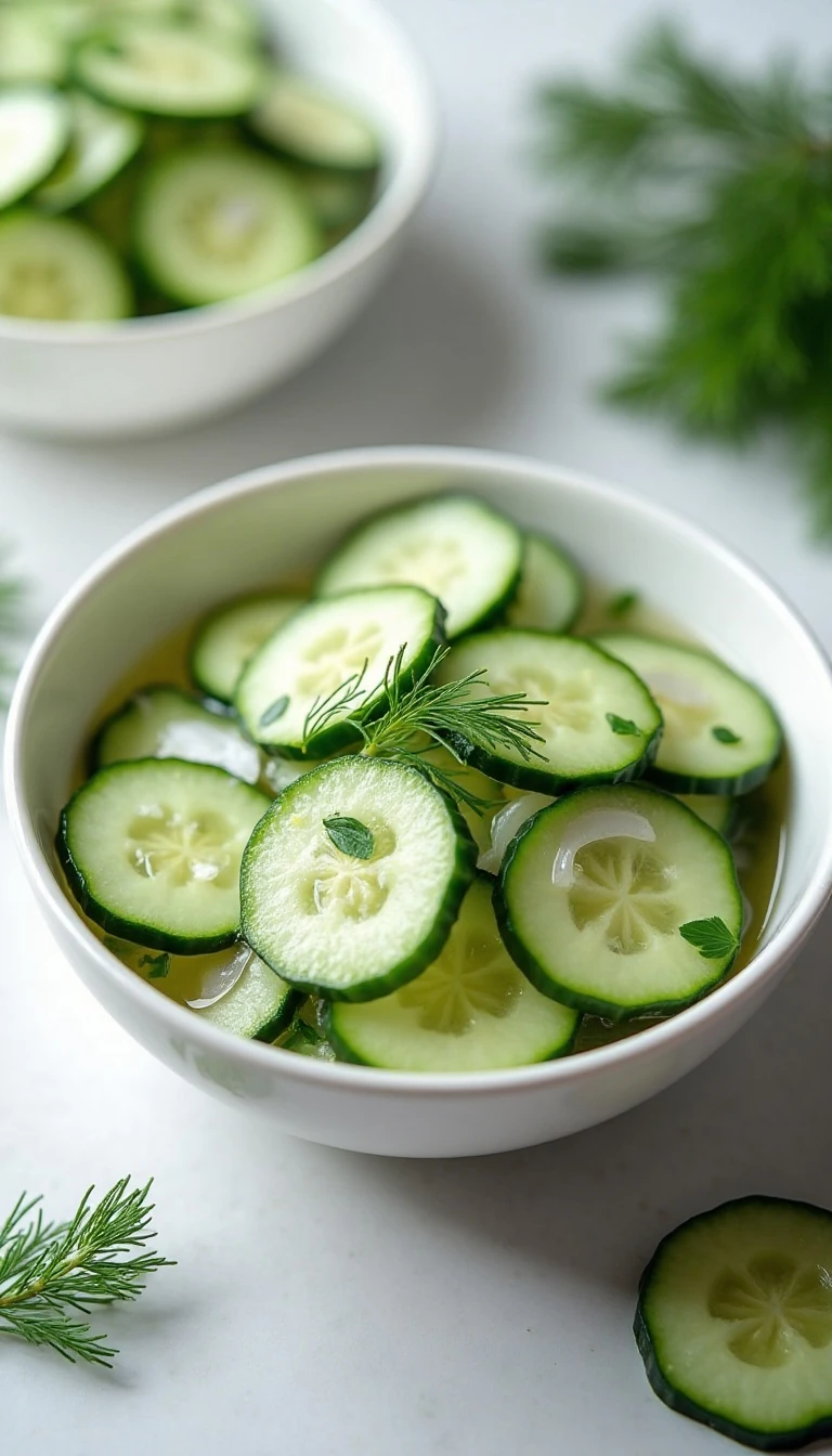 Easy Salt and Vinegar Cucumbers Recipe (A Summertime Staple)