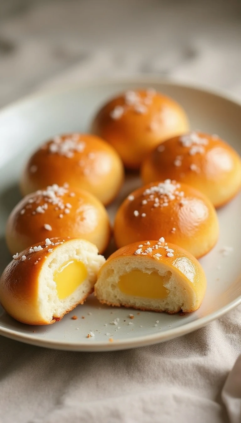 Easy Sea Salt Butter Rolls Recipe (Japanese Shio Pan)