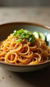 Sesame Peanut Noodles: A Quick, Flavor-Packed Meal