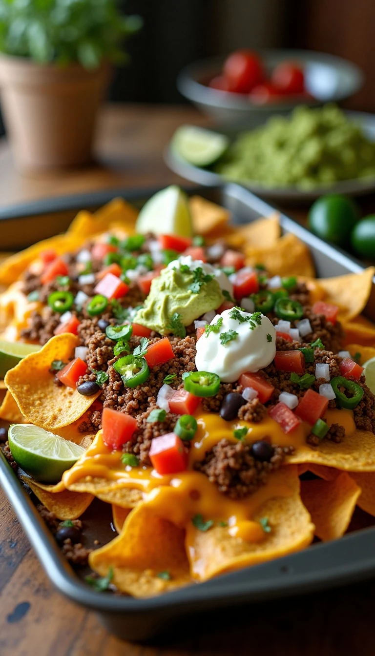 Sheet Pan Nachos Recipe: Easy, Crispy, and Cheesy