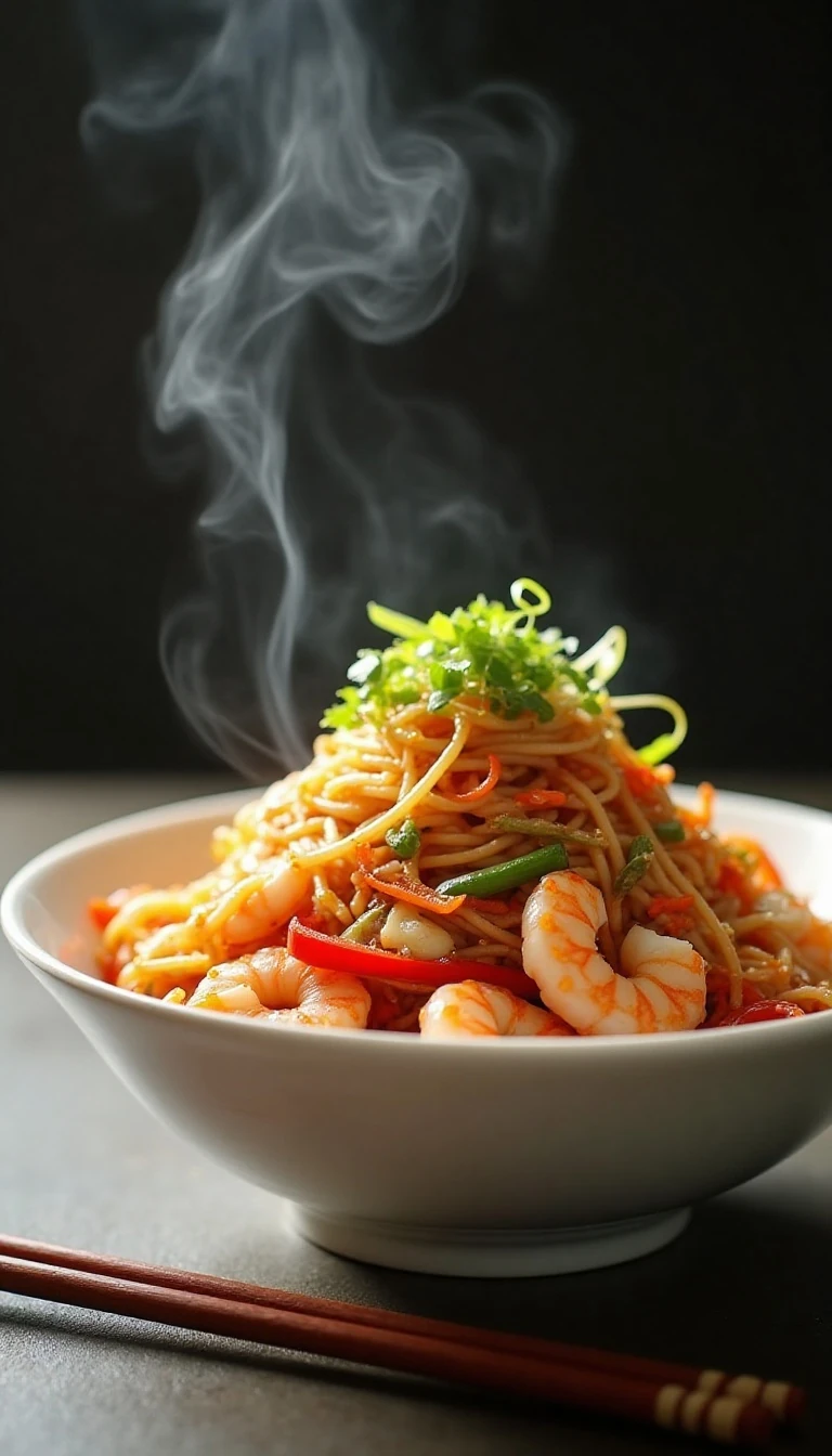 Easy 15-Minute Shrimp Lo Mein Recipe