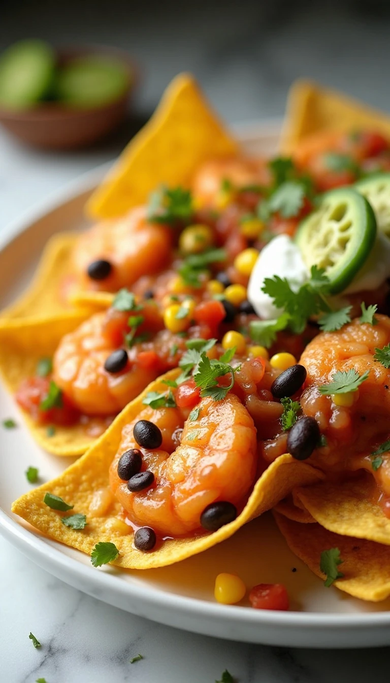 Easy Shrimp Nacho Bites Recipe for a Quick Party Appetizer