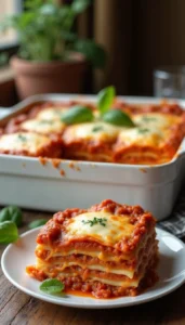 Easy 5-Ingredient Simple Lasagna Recipe