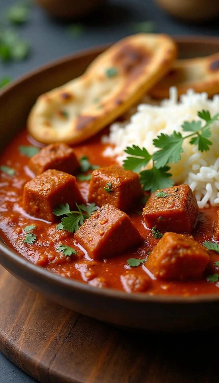 Slow Cooker Indian-Spiced Beef Cubes Recipe