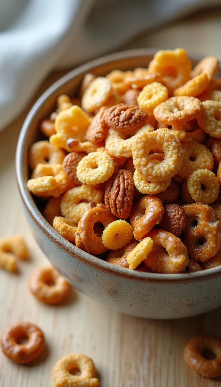 Slow Cooker Chex Mix Recipe for Easy Snacking