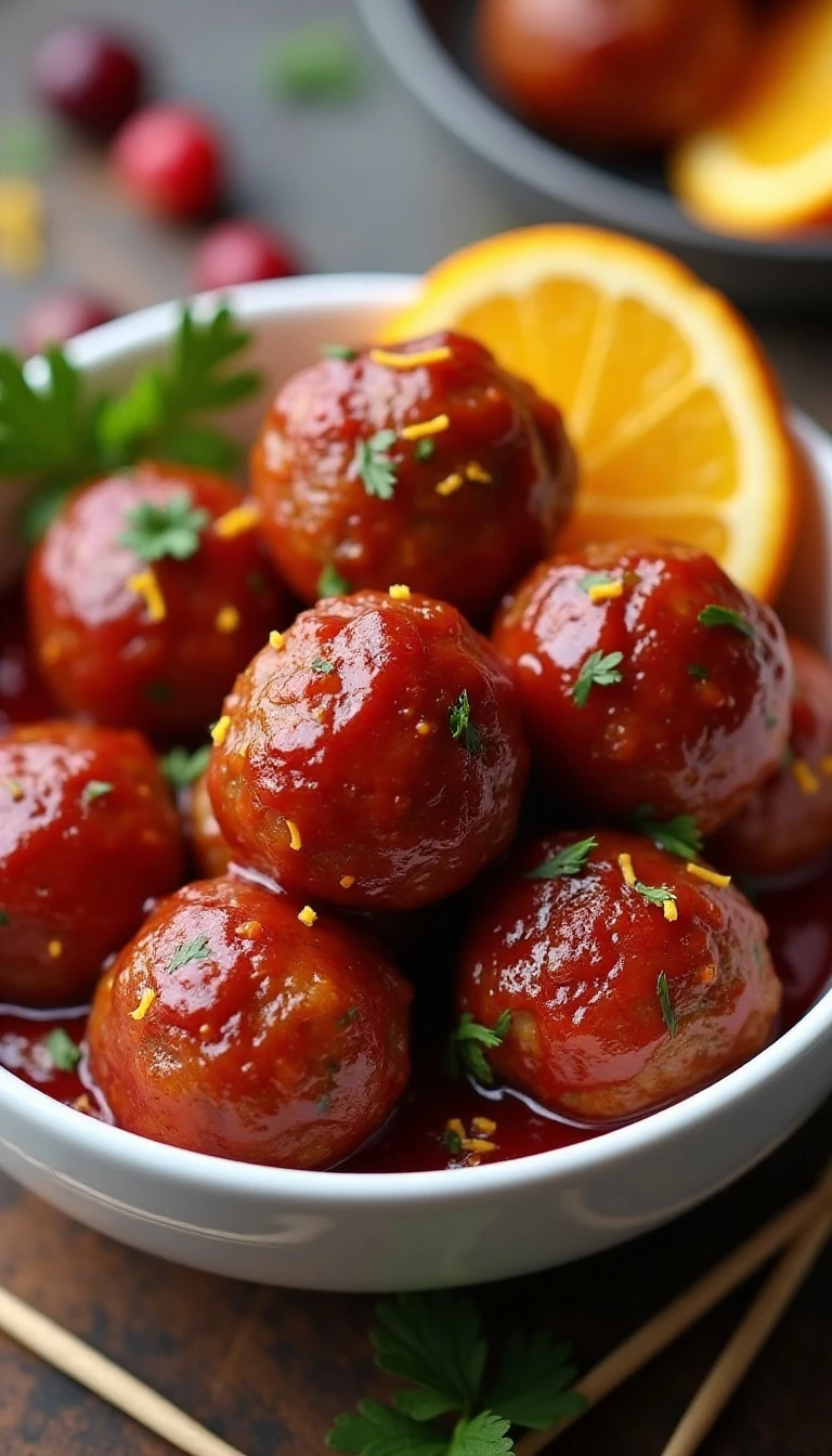 Slow-Cooker Cranberry Sweet and Sour Meatballs Made Easy