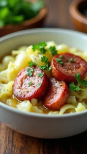 Slow Cooker Kielbasa and Cabbage Recipe