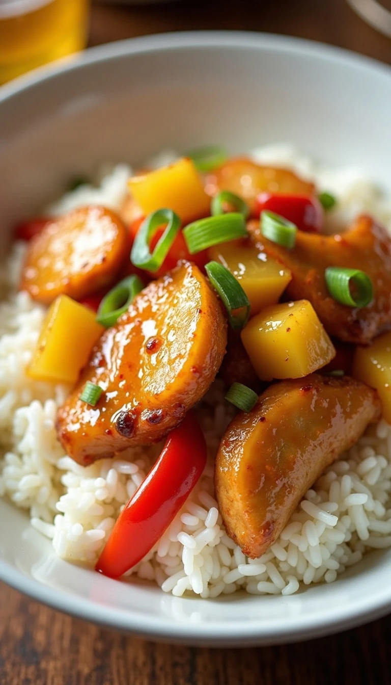Easy Slow Cooker Pineapple Chicken Recipe