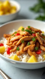 Easy Slow Cooker Pineapple Hawaiian Chicken Recipe