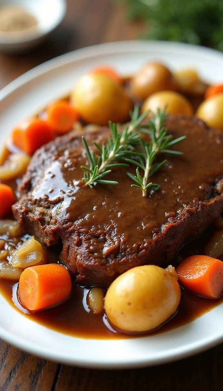 The Best Slow Cooker Pot Roast Recipe for Tender, Flavorful Beef