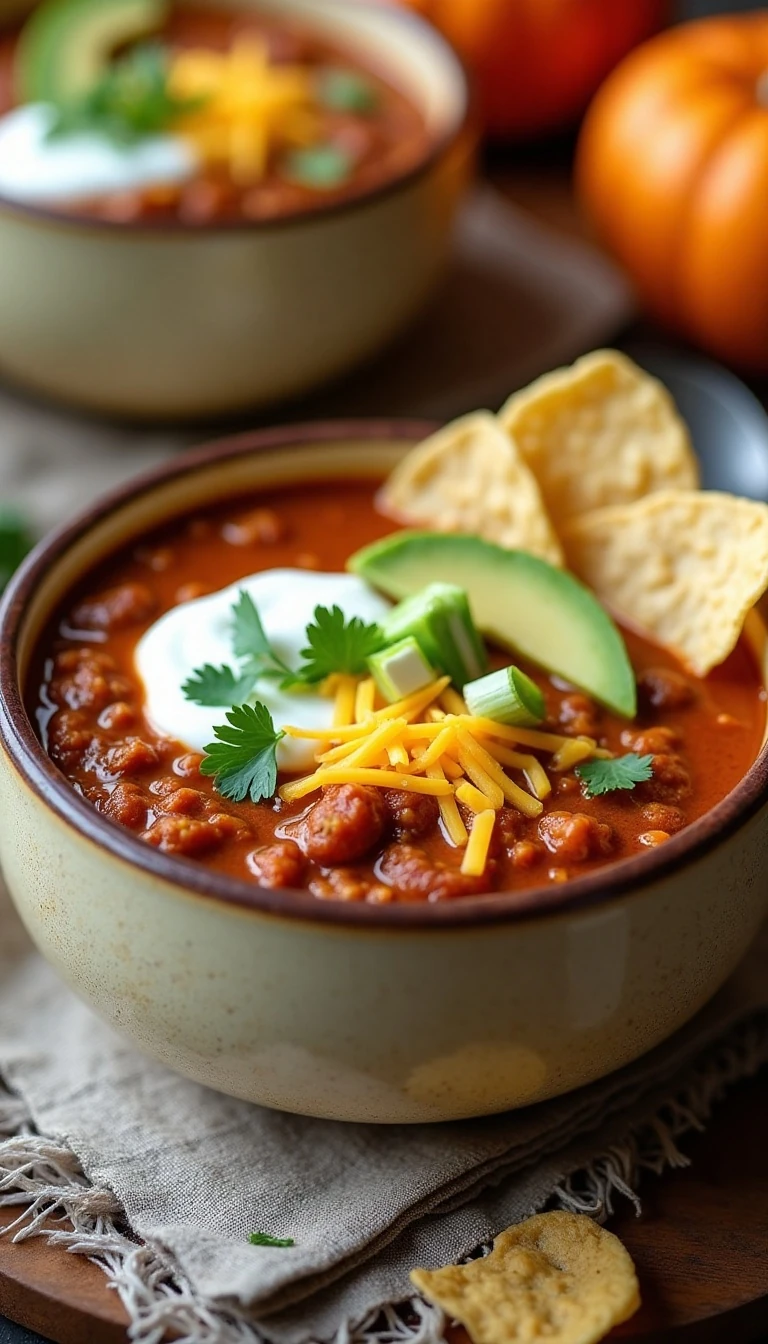 Slow Cooker Pumpkin Chili Recipe: Cozy Crockpot Comfort Food