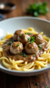 Easy Slow Cooker Swedish Meatballs Recipe
