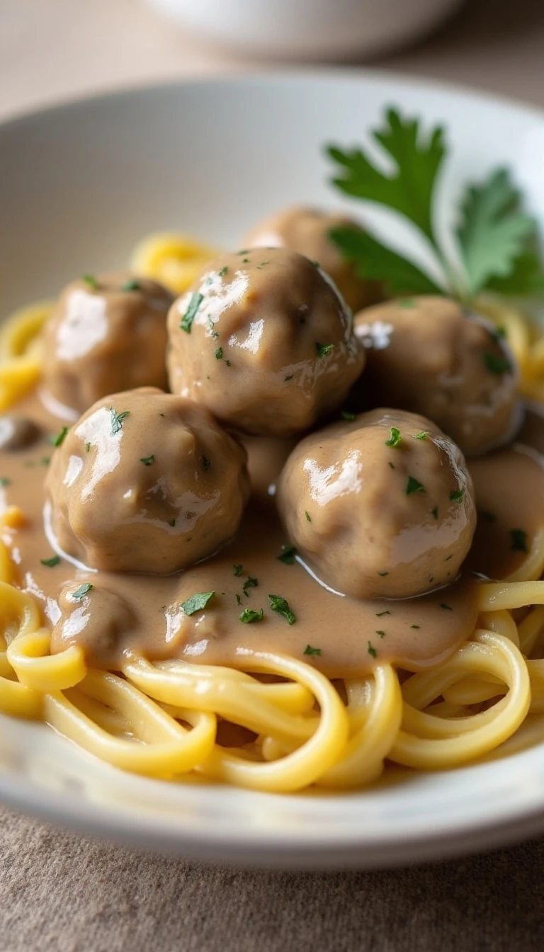 Easy Slow Cooker Swedish Meatballs Recipe