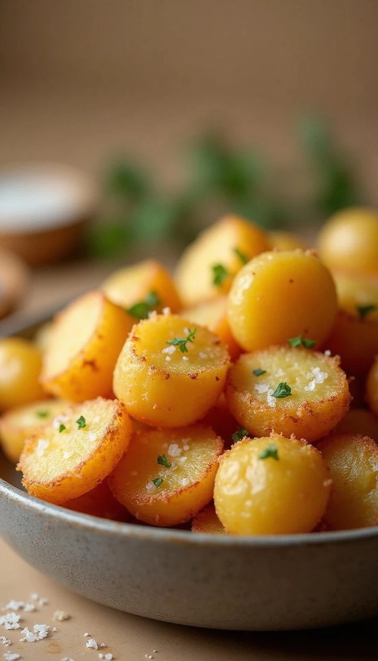 Crispy Smashed Potatoes Recipe (Easy & Delicious)