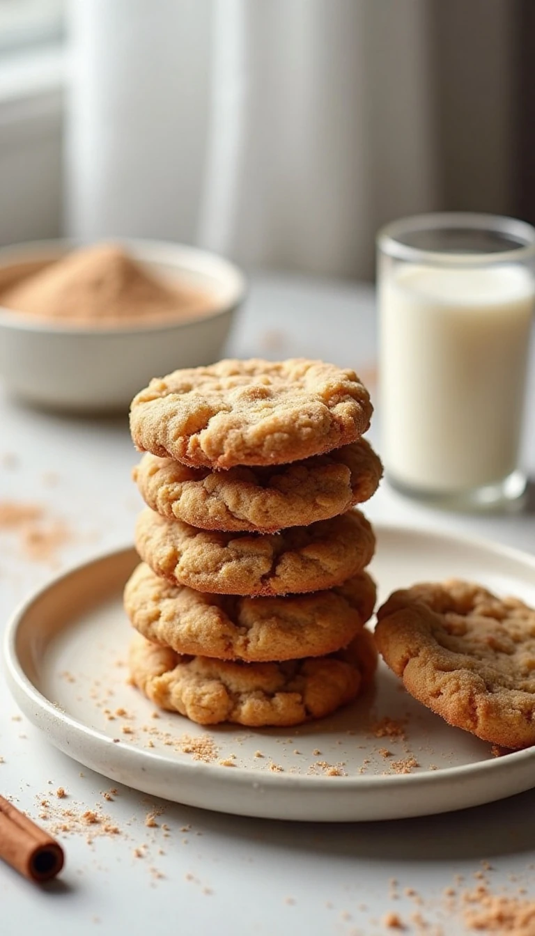 Chewy Snicker-Snaps Cookie Recipe: Soft Molasses Spice Cookies