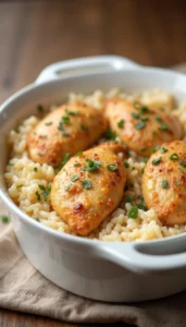 So Easy Chicken and Rice Casserole Recipe for a Cozy Family Dinner