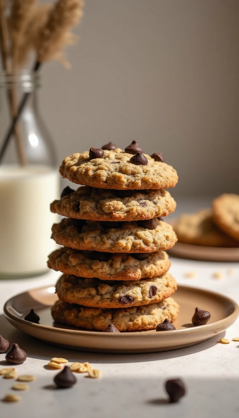 Soft Batch Oatmeal Chocolate Chip Cookies Recipe