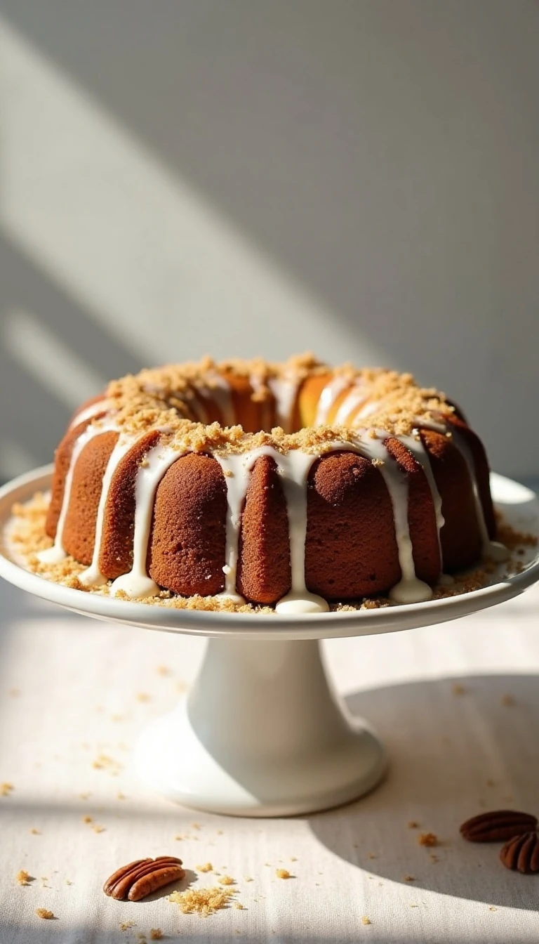 Sour Cream Coffee Cake Recipe: Moist and Easy