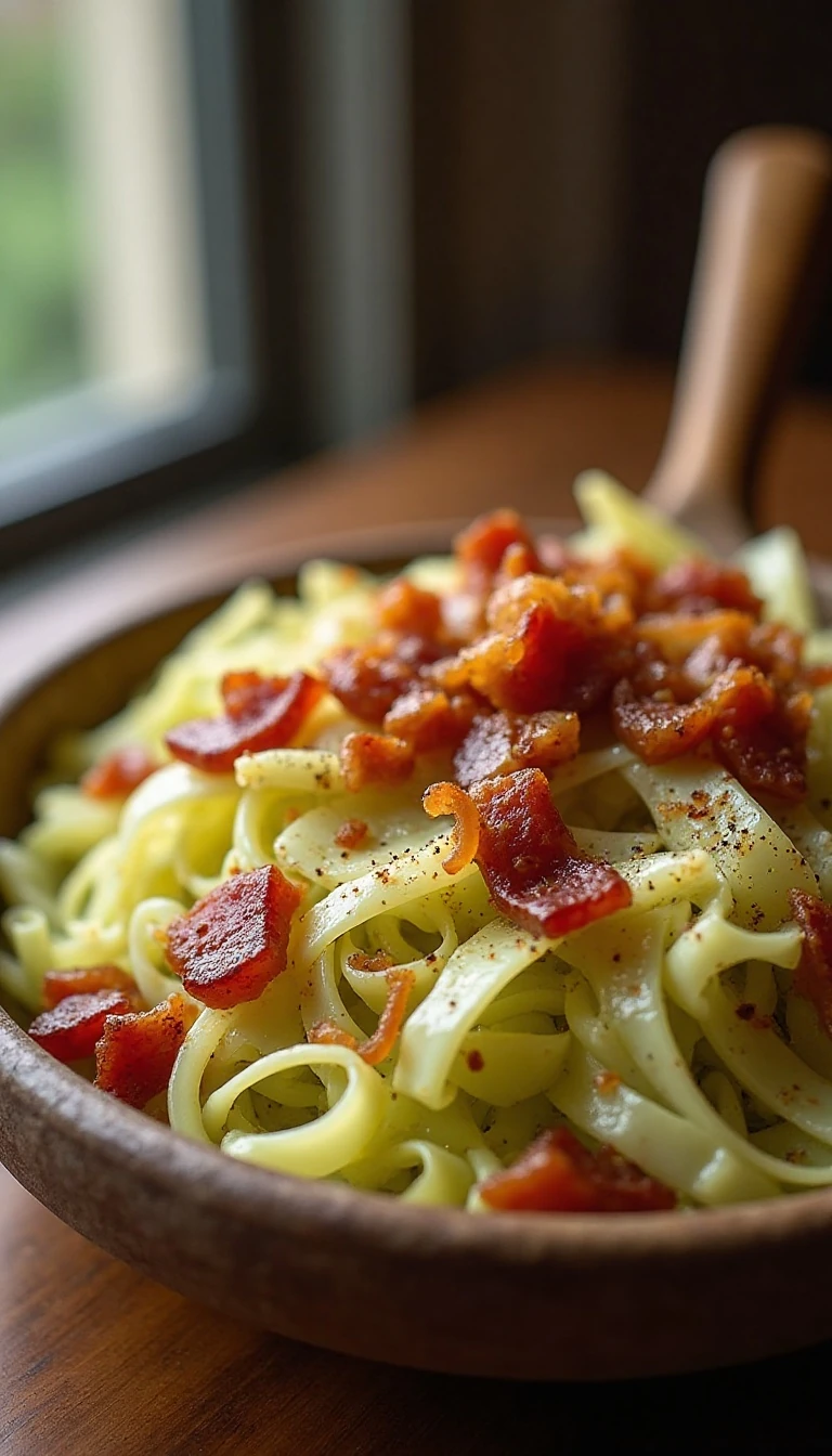 Easy Southern Fried Cabbage with Bacon Recipe