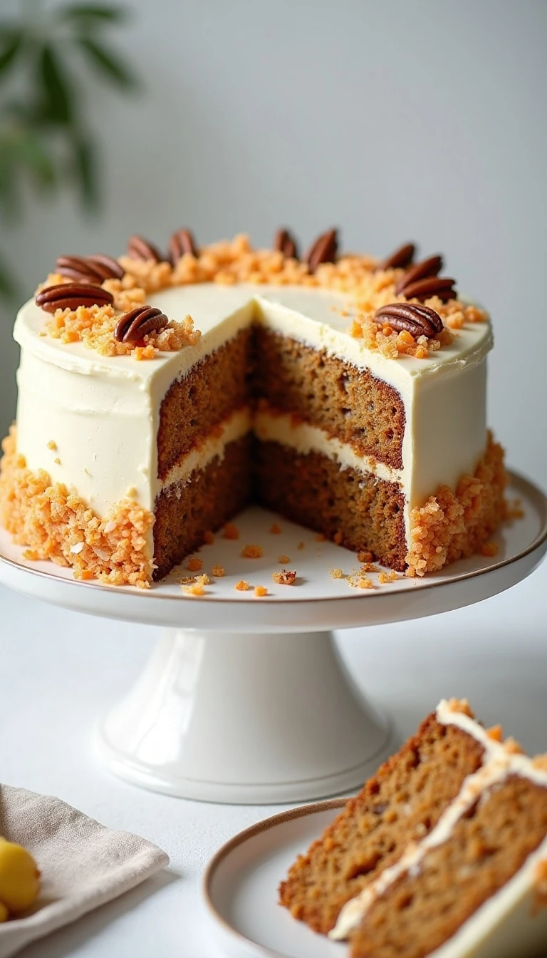 Best Southern-Style Carrot Cake Recipe (Easy & Moist)
