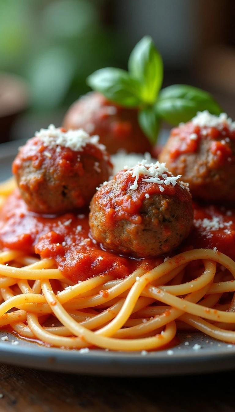 Classic Homemade Spaghetti and Meatballs Recipe