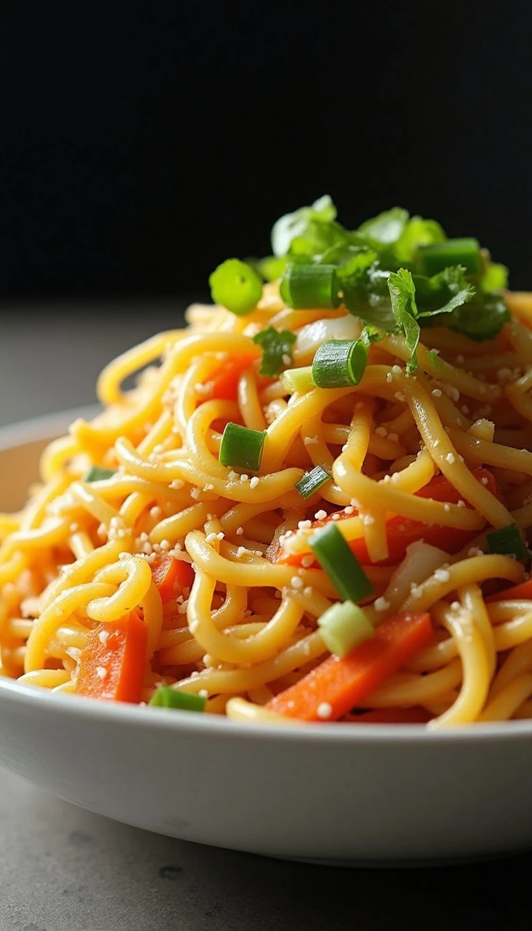 Spaghetti Squash Chow Mein Recipe for a Lighter Take