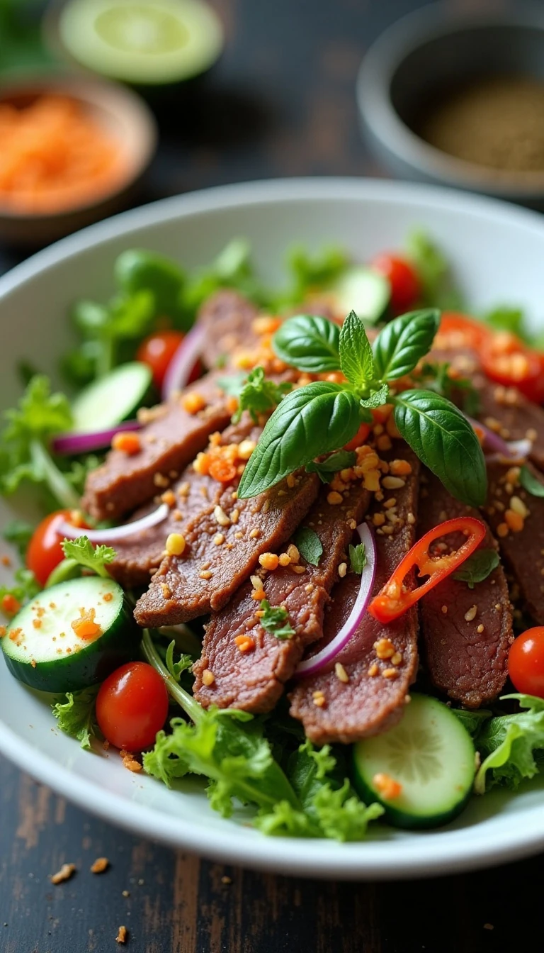Spicy Thai Beef Salad Recipe: Bold, Fresh, and Easy