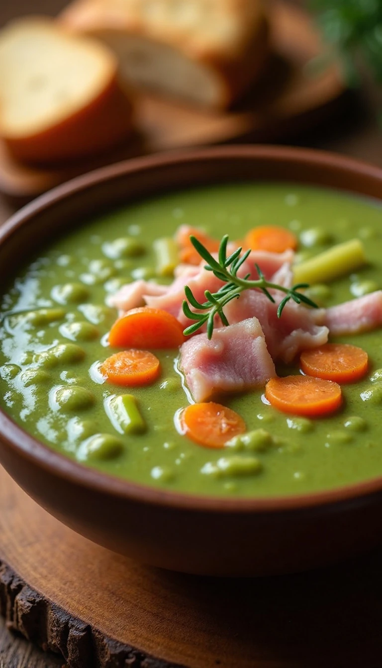 Crockpot Split Pea Soup Recipe (Easy & Delicious)